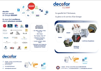 Plaquette decofor